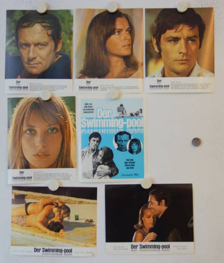 Der Swimmingpool originale deutsche Aushangfotos (23)